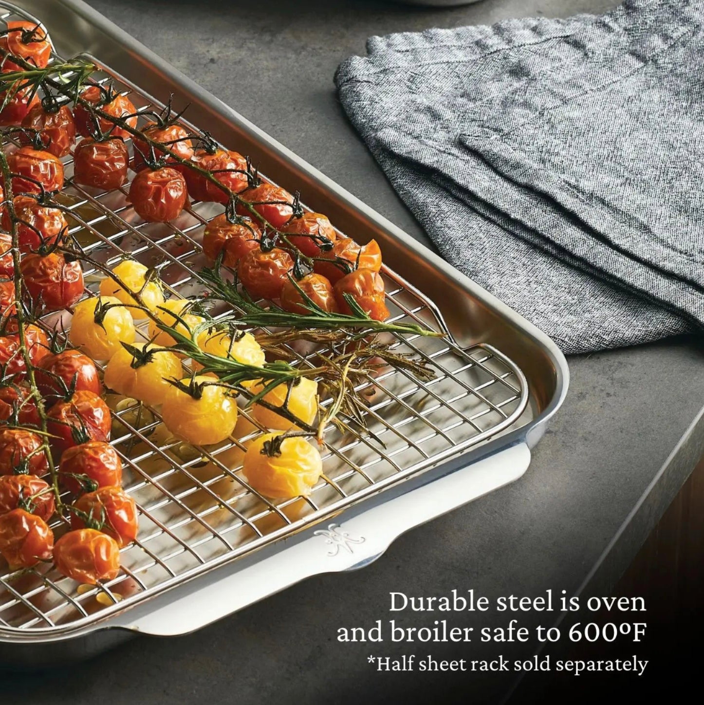 Hestan OvenBond Tri-ply Half Sheet Pan Cookware Hestan