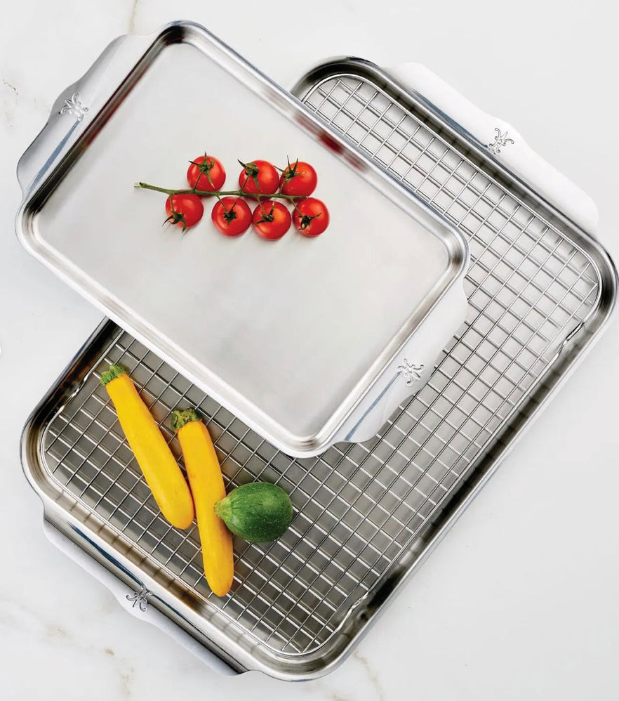 Hestan OvenBond Tri-ply 3-Piece Sheet Pan Set Cookware Hestan
