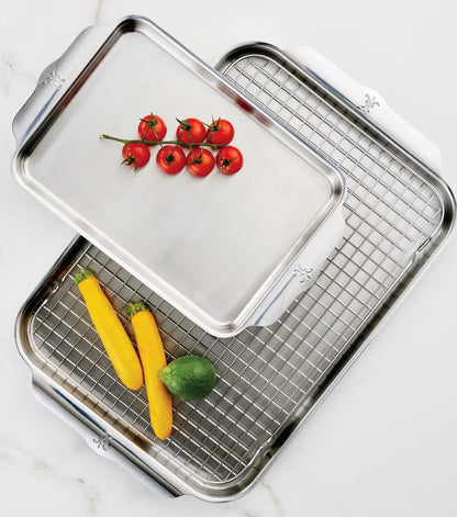 Hestan OvenBond Tri-ply 3-Piece Sheet Pan Set Cookware Hestan