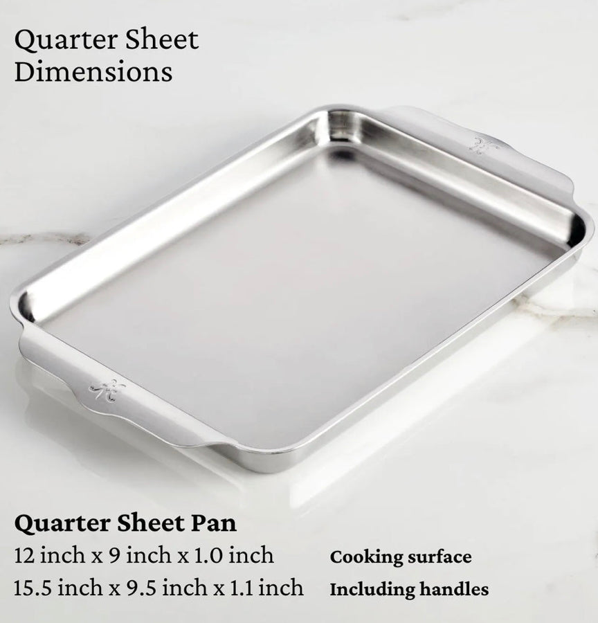 Hestan OvenBond Tri-ply 3-Piece Sheet Pan Set Cookware Hestan