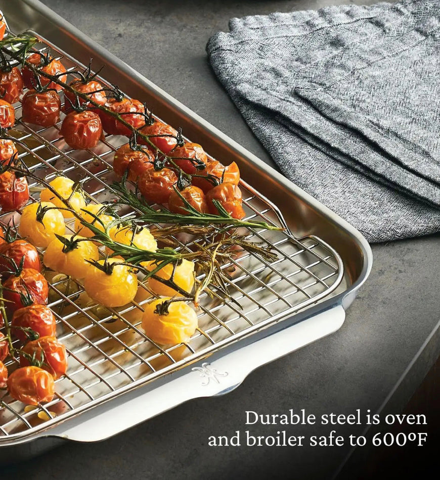 Hestan OvenBond Tri-ply 3-Piece Sheet Pan Set Cookware Hestan