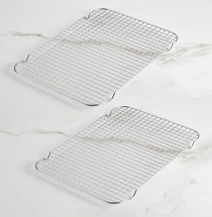 Hestan OvenBond Stainless Steel Half Sheet Pan Racks Only - Set of 2 Cookware Hestan