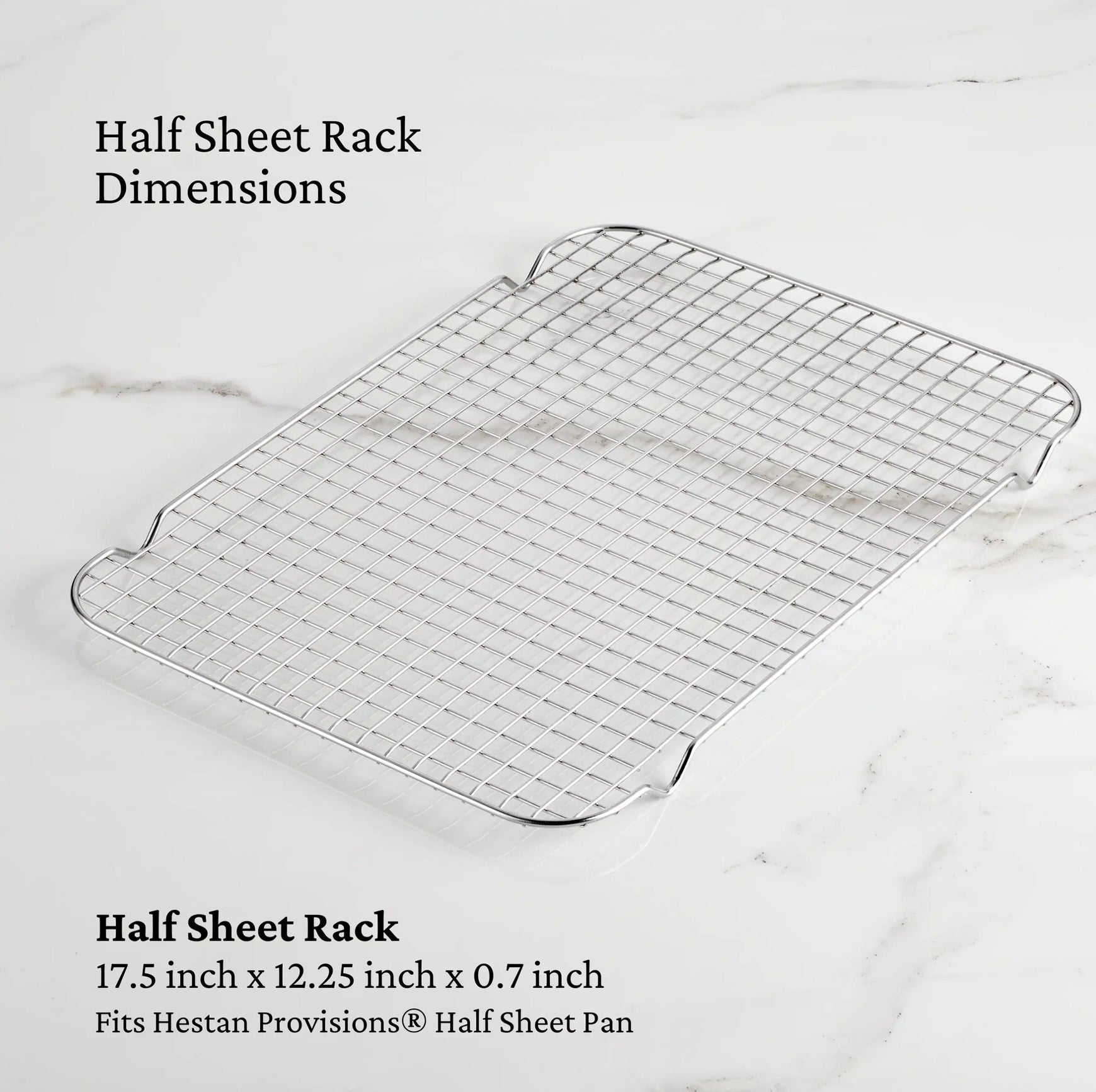 Hestan OvenBond Stainless Steel Half Sheet Pan Racks Only - Set of 2 Cookware Hestan