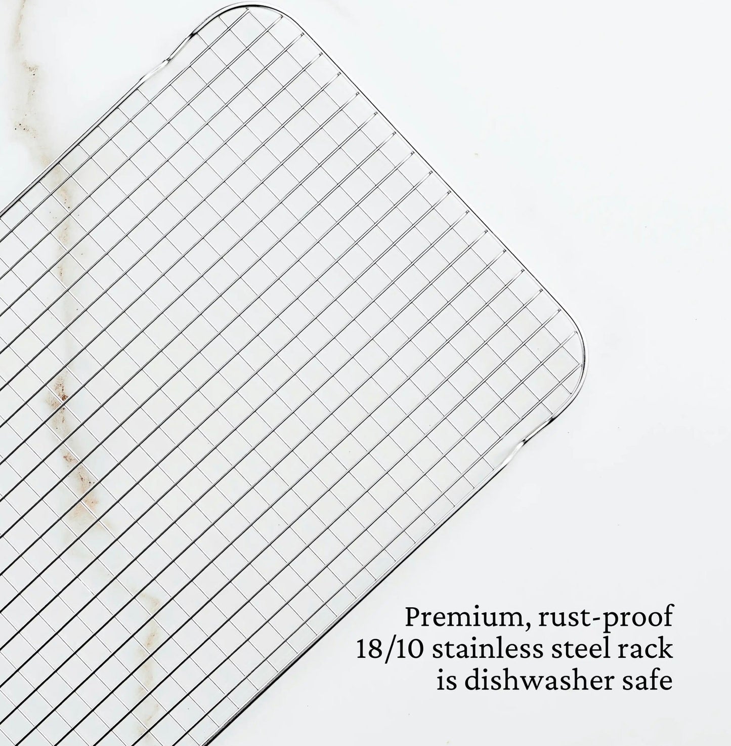 Hestan OvenBond Stainless Steel Half Sheet Pan Racks Only - Set of 2 Cookware Hestan