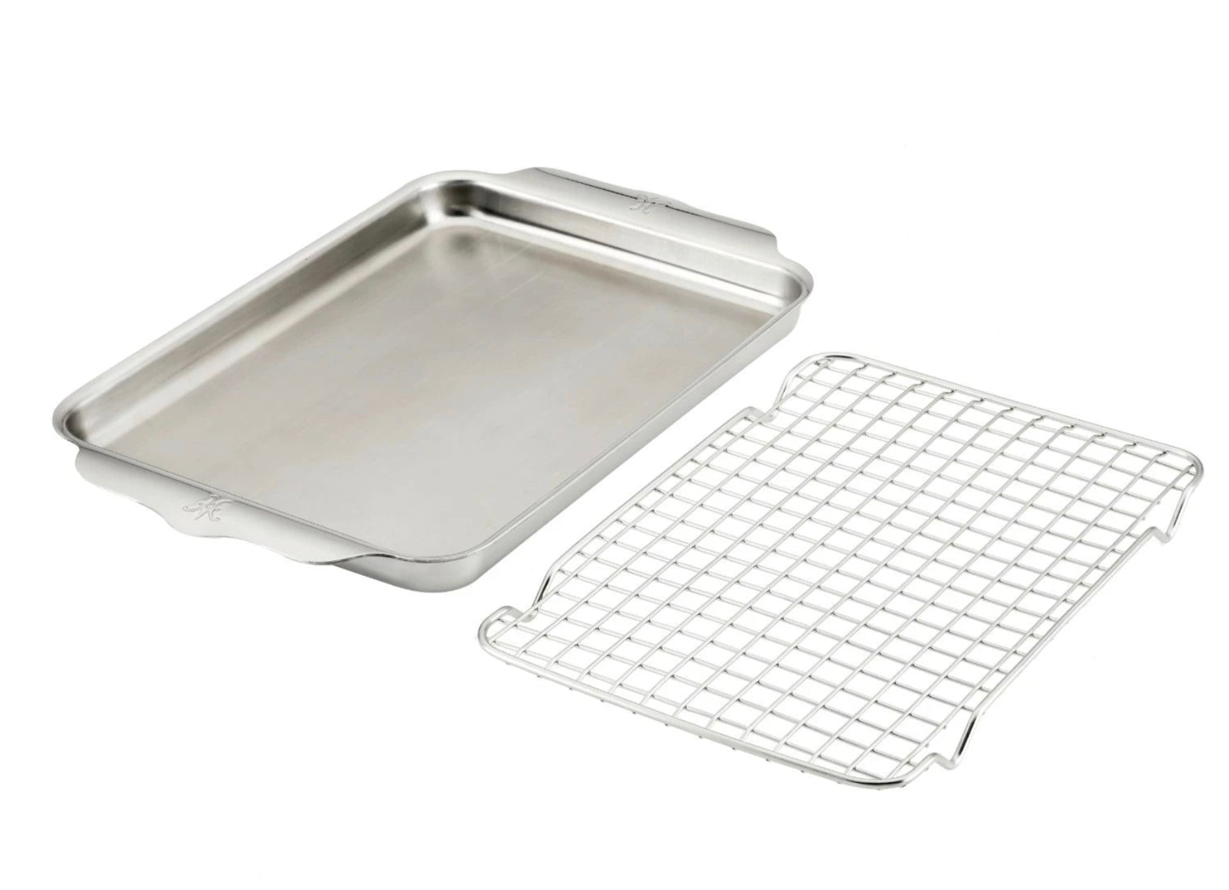 Hestan OvenBond Tri-ply Quarter Sheet Pan with Rack Cookware Hestan