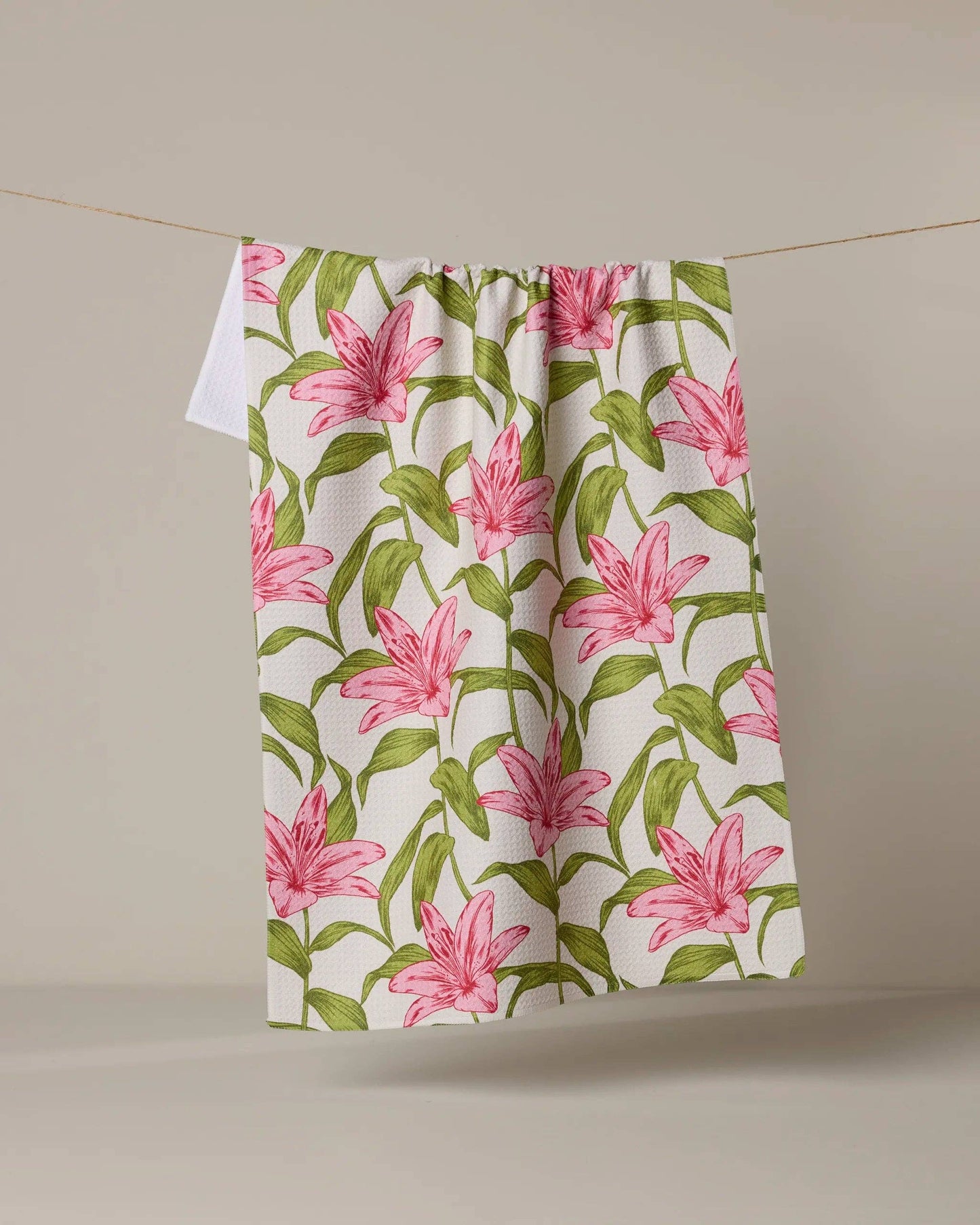 Mother Lily Tea Towel Geometry