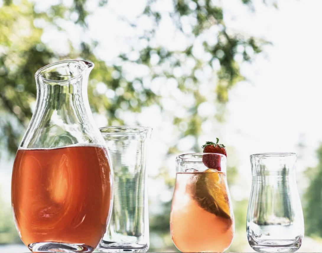 Simon Pearce Cloud Carafe Tableware Simon Pearce