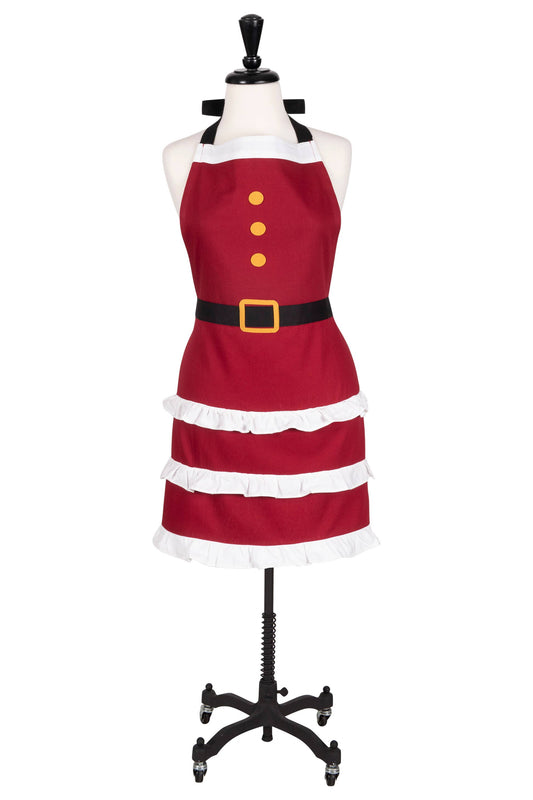 Mrs. Claus Queen Apron (Adult) Holiday KAF Home