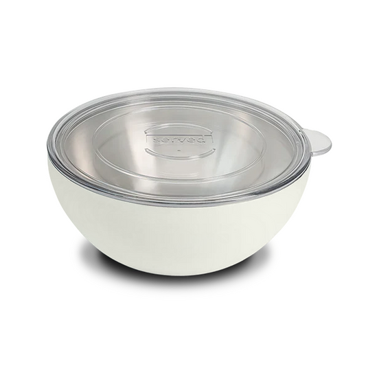Vacuum-Insulated 3-Quart Serving Bowl in Bone served