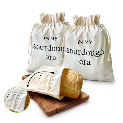 Reusable Bread Bag: In My Sourdough Era Kitchen Tools Salt & York