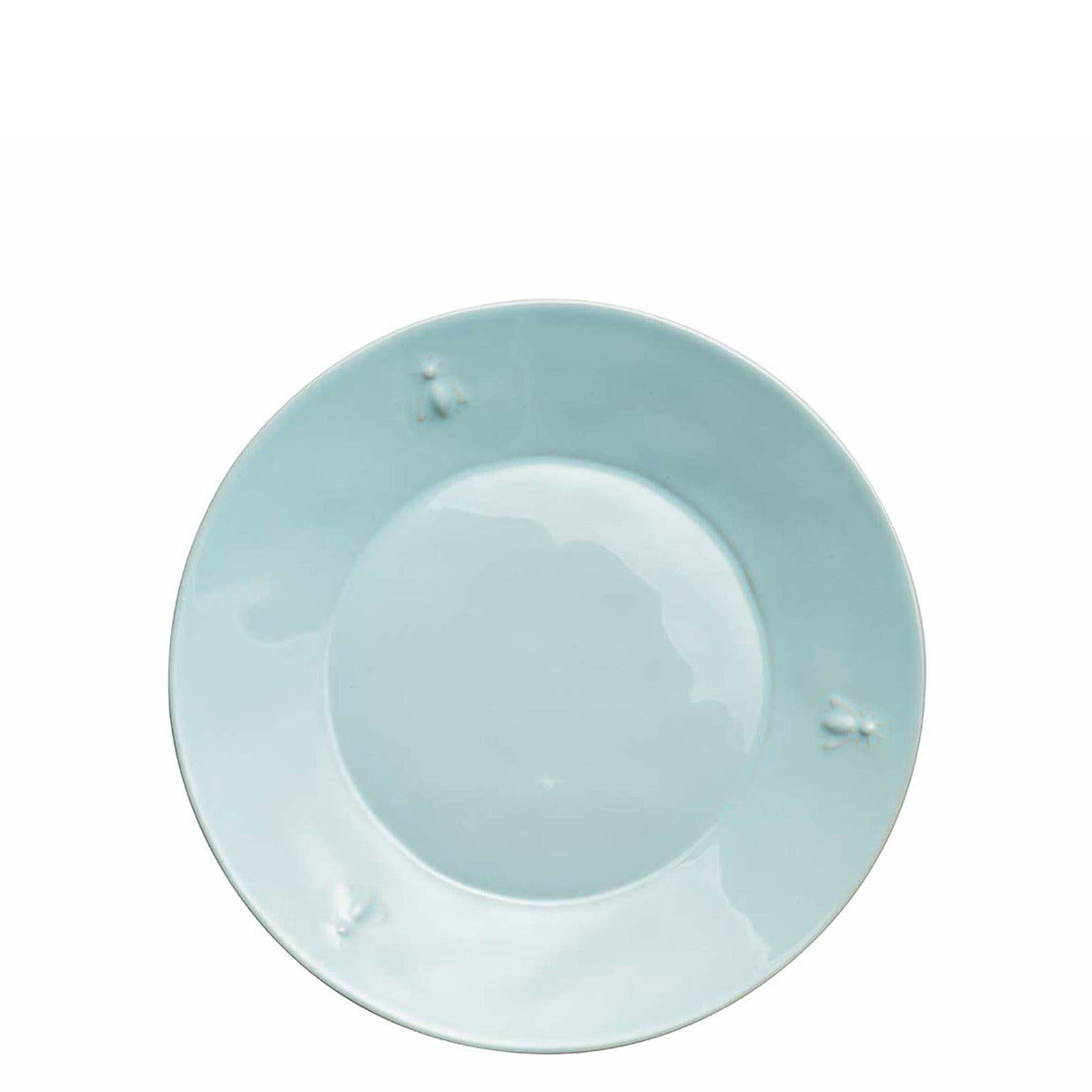 La Rochere Bee Ceramic Dessert Plates - Blue Dinnerware La Rochere