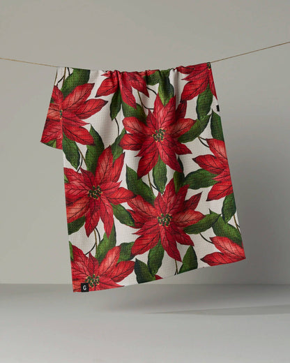 Geometry Lauri Luxe Double-Sided Kitchen Towel - Holiday 2026