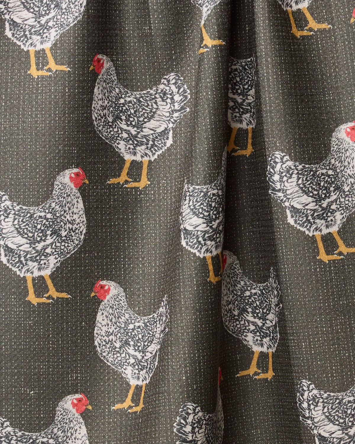 Hen House Tea Towel Geometry