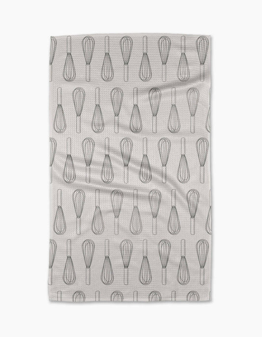 Kitchen Whisks Tea Towel Geometry