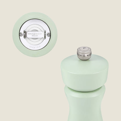 Cole & Mason Kenton Interchangeable Salt & Pepper Mill - Sage Kitchen Tools DKHB [Zyliss, Cole & Mason, Swissmar, AdHoc, Ken Hom]