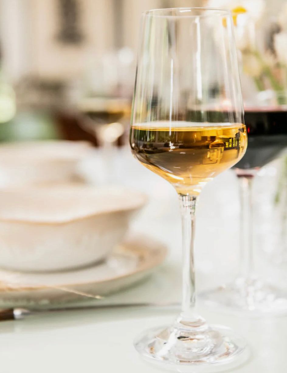 Simon Pearce Vintner White Wine Glass Drinkware Simon Pearce