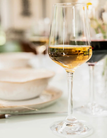 Simon Pearce Vintner White Wine Glass Drinkware Simon Pearce