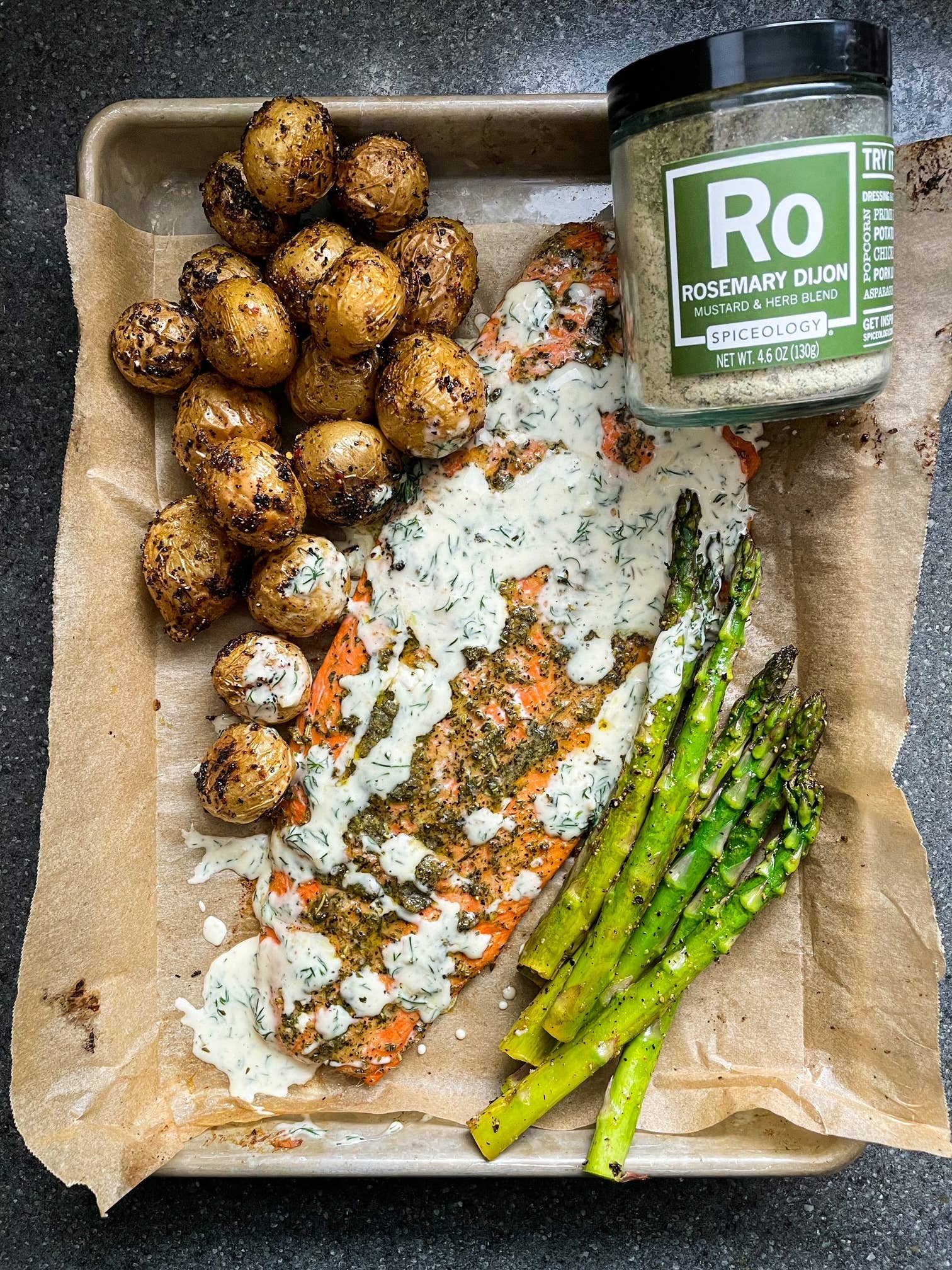 Rosemary Dijon Rub | Glass Jar Spiceology