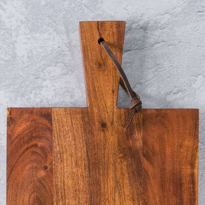 Artisan Wood Natural Wood Acacia Serving Board - 18"x14"x1" Heritage Lace