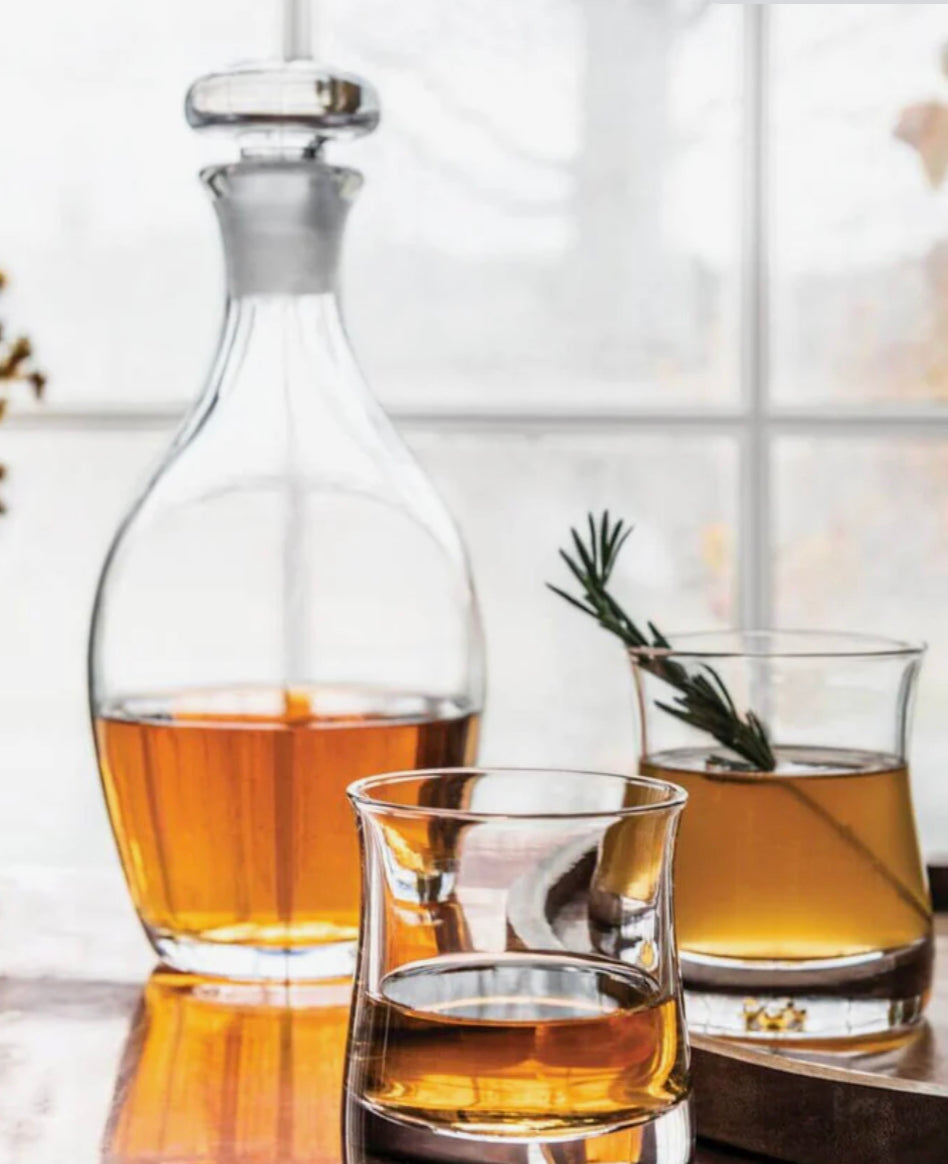 Simon Pearce Shoreham Wine Decanter Bar Tools & Items Simon Pearce