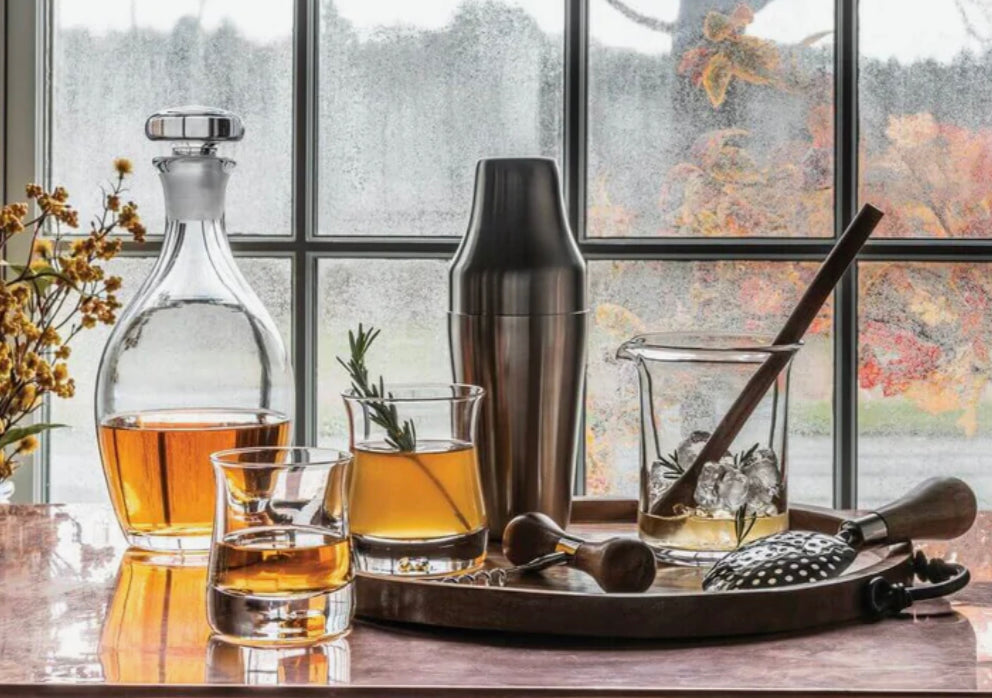 Simon Pearce Shoreham Wine Decanter Bar Tools & Items Simon Pearce