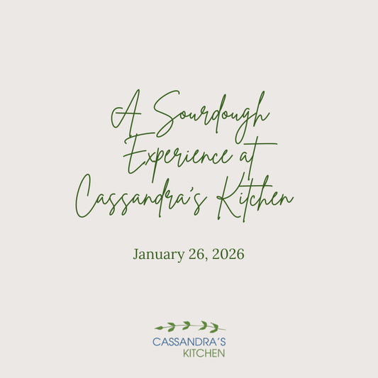A Sourdough Experience at Cassandra's Kitchen - January 26, 2026, 5:30 PM event Cassandra's Kitchen