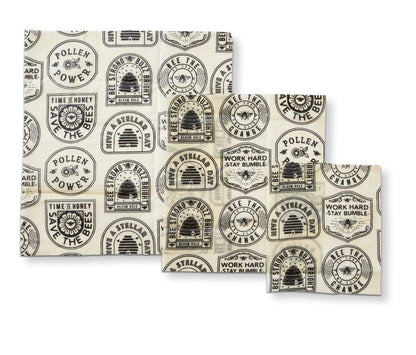 Bee The Change Beeswax Cotton Wrap (Set of 3) Kitchen Tools TAG