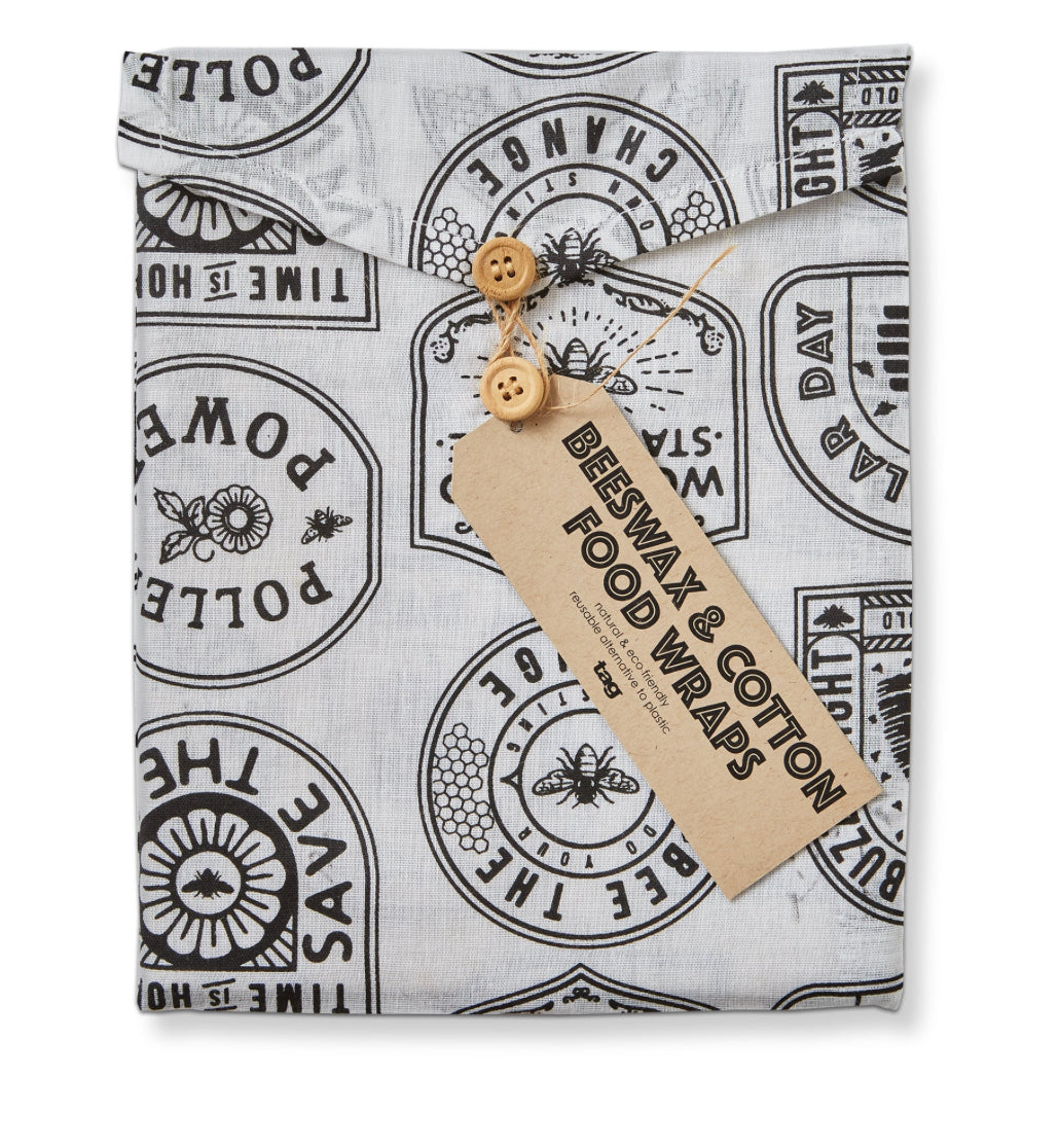 Bee The Change Beeswax Cotton Wrap (Set of 3) Kitchen Tools TAG