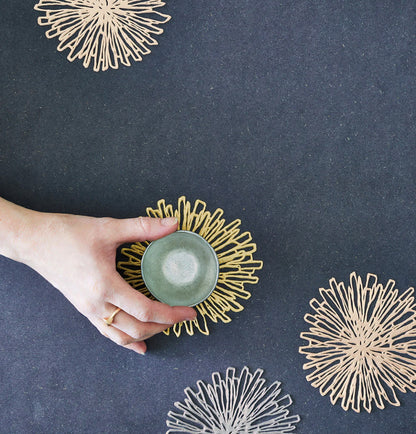 Chilewich Bloom Coasters - Set of 6 Coasters Chilewich