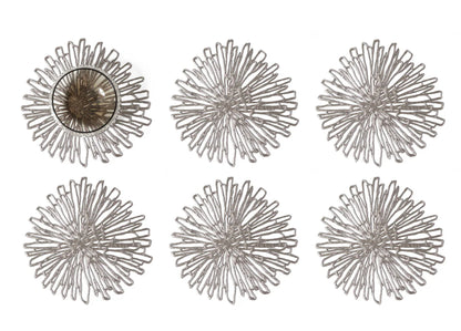 Chilewich Bloom Coasters - Set of 6 Coasters Chilewich