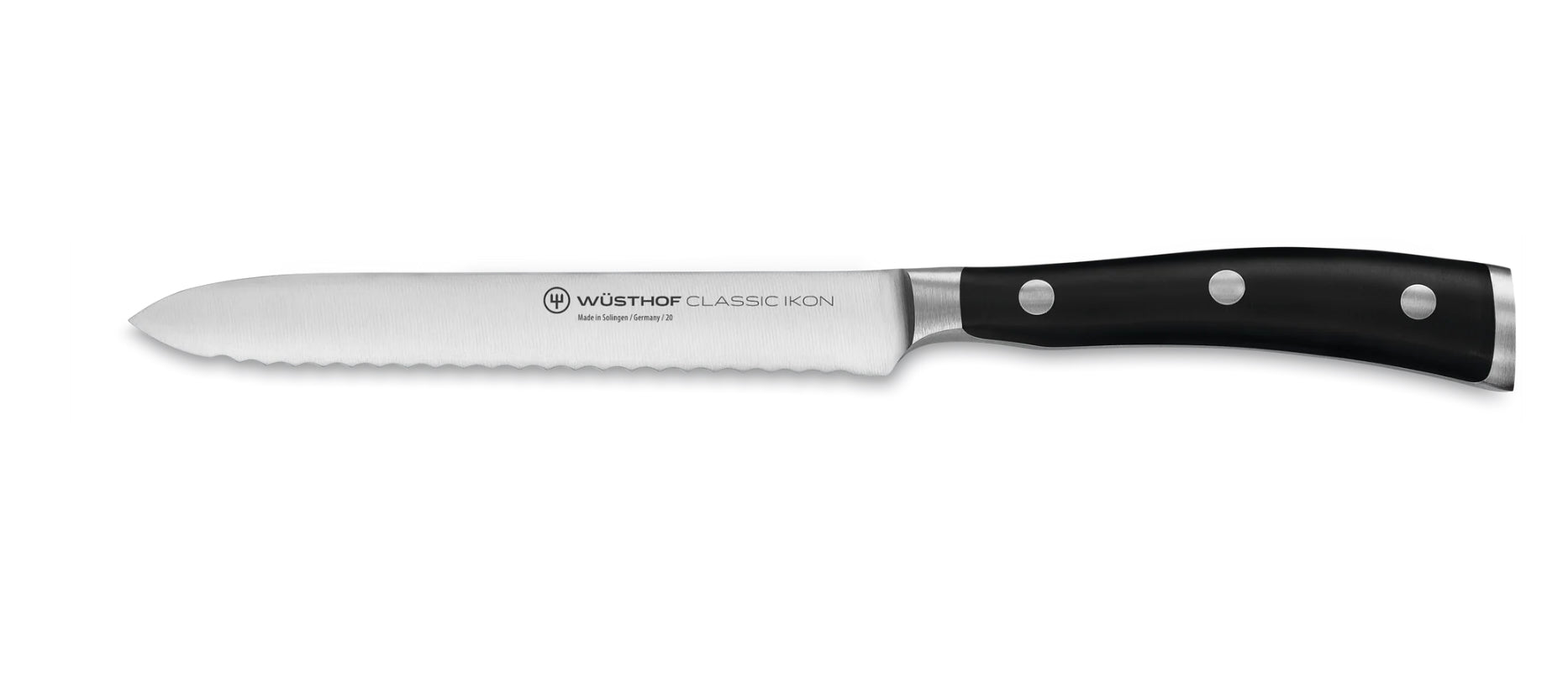 Wusthof Classic Ikon 5” Serrated Knife Knives WÜSTHOF