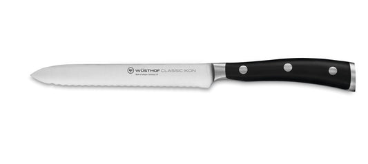 Wusthof Classic Ikon 5” Serrated Knife Knives WÜSTHOF