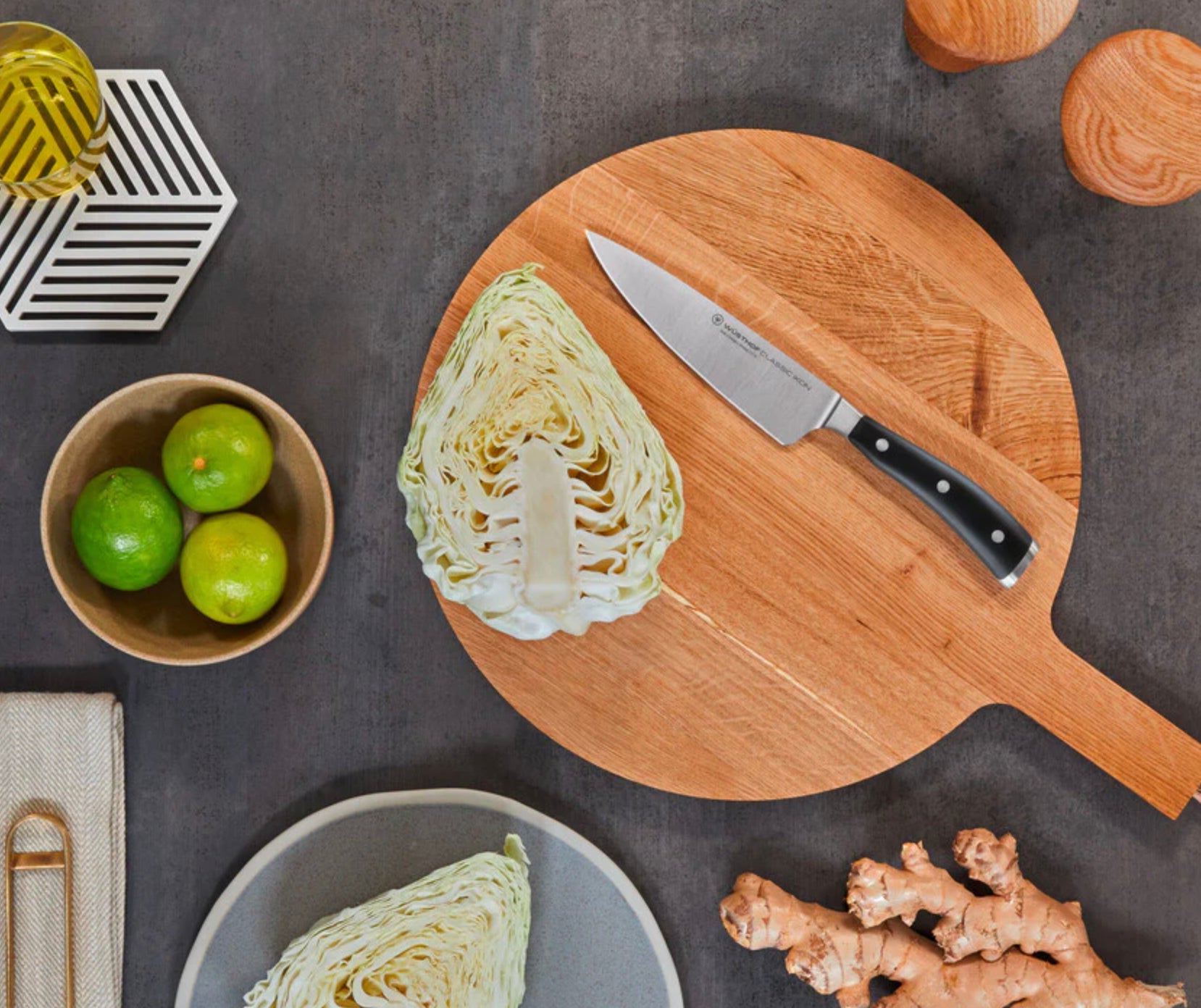 WÜSTHOF Classic Ikon 6” Chef Knife Knives WÜSTHOF