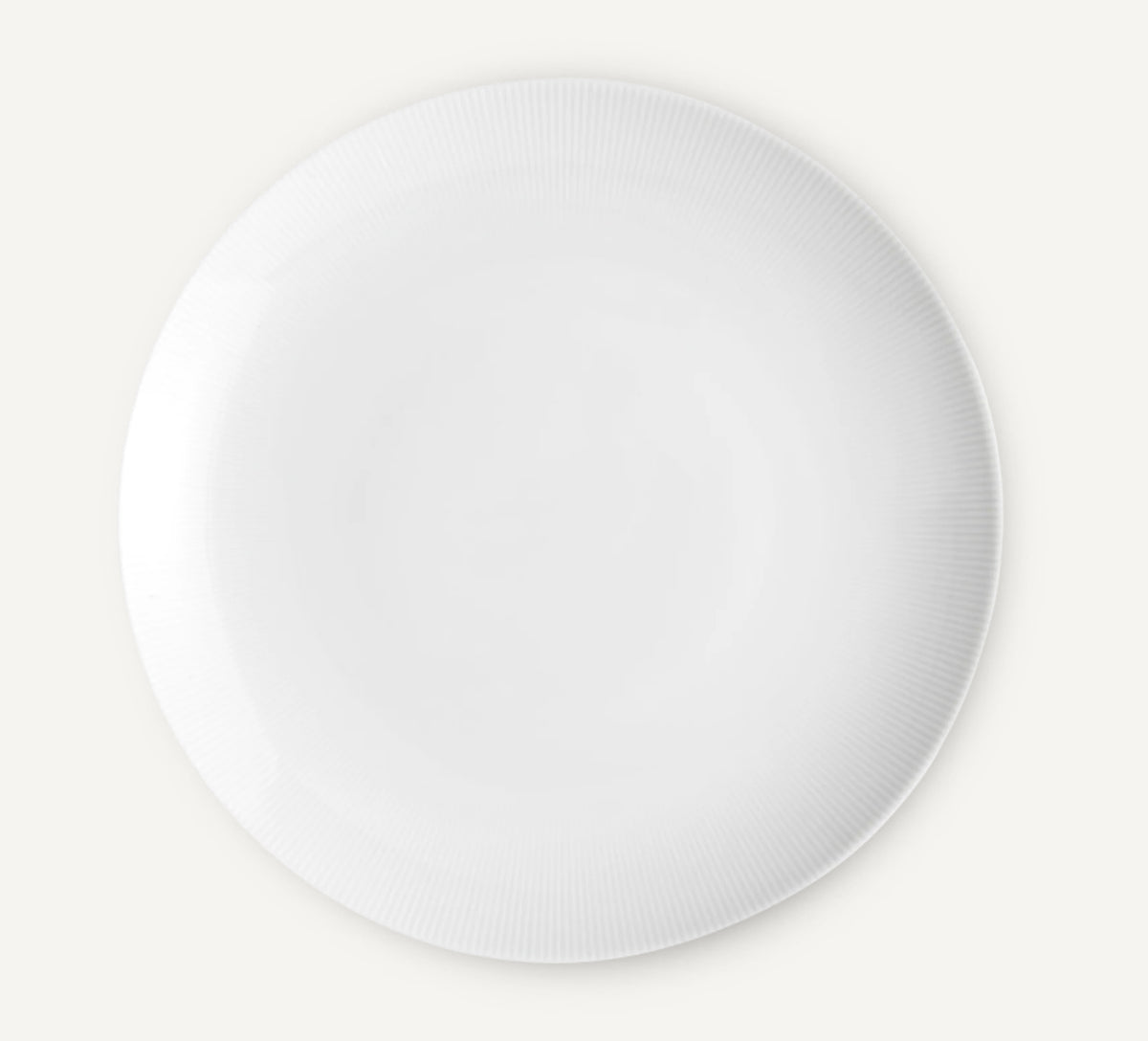 Pillivuyt Eventail Coupe Dinnerware Dinnerware Pillivuyt