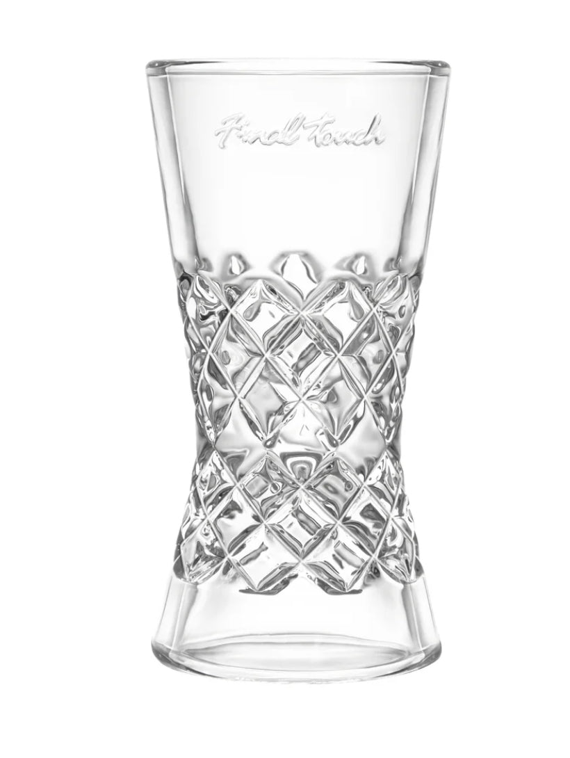 Yarai Glass Double Jigger Bar Tools & Items Final Touch