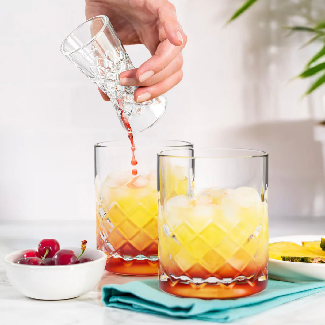 Yarai Glass Double Jigger Bar Tools & Items Final Touch