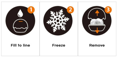 Silicone Ice Ball mould Set - 2 pack Bar Tools & Items Final Touch