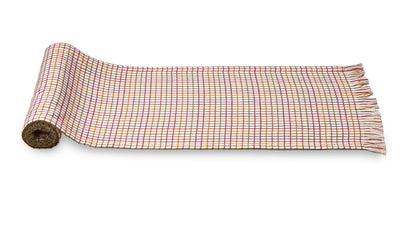 Autumn Window Pane 90" Runner - Multi