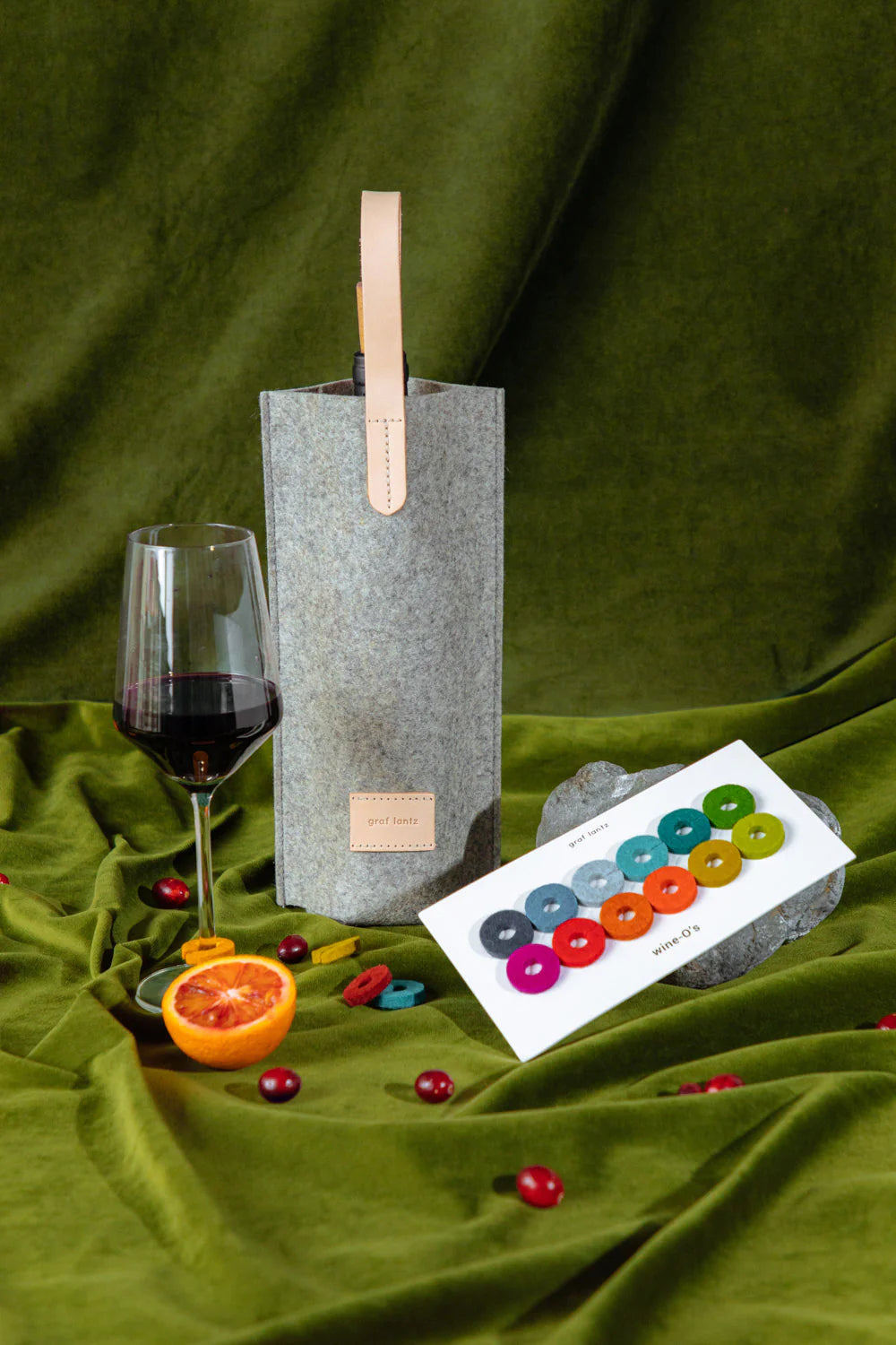 Cozy Carrier Merino Wool Felt Solo - Granite  Graf Lantz