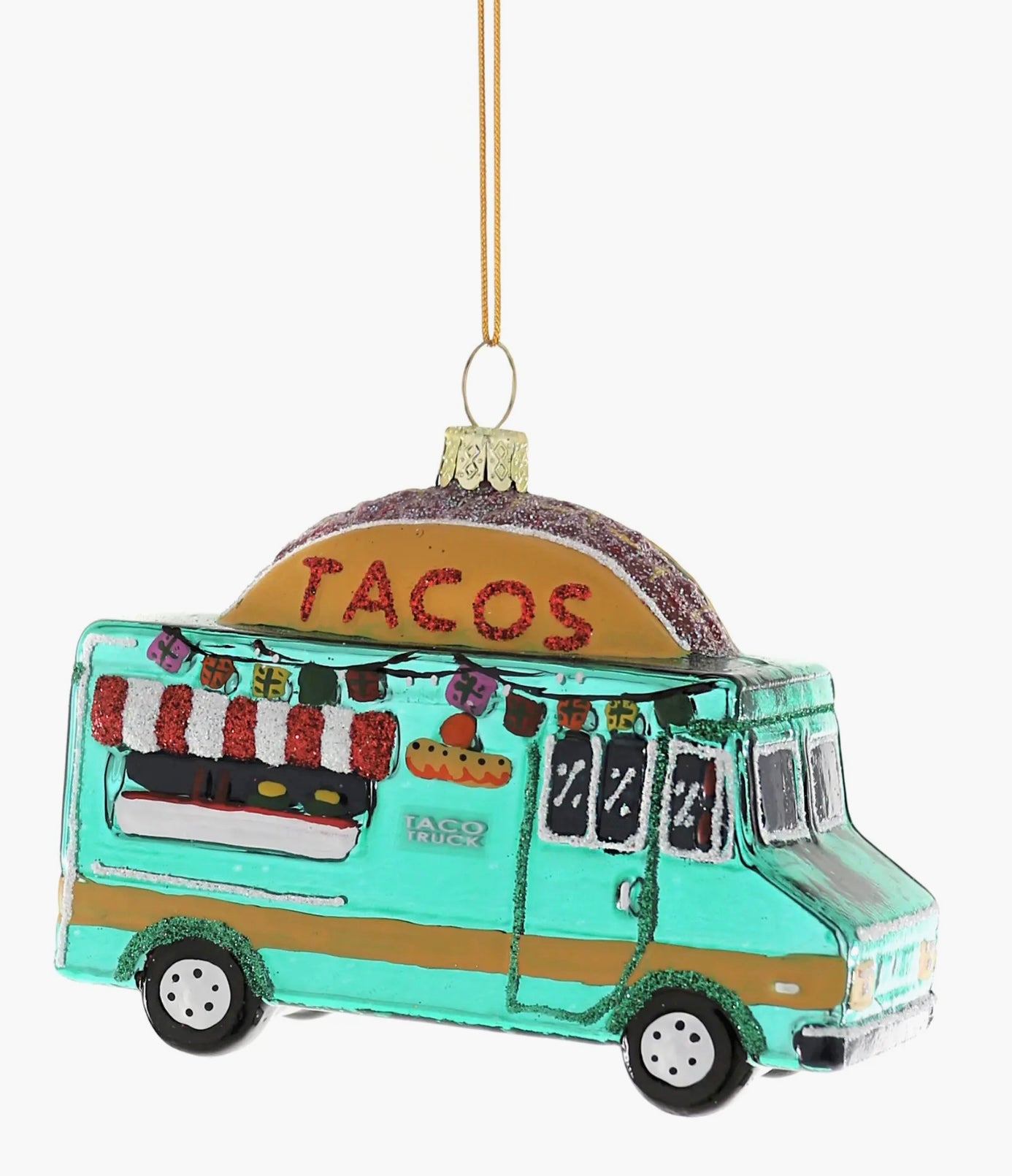 Taco Truck Ornament Holiday Cody Foster & Co