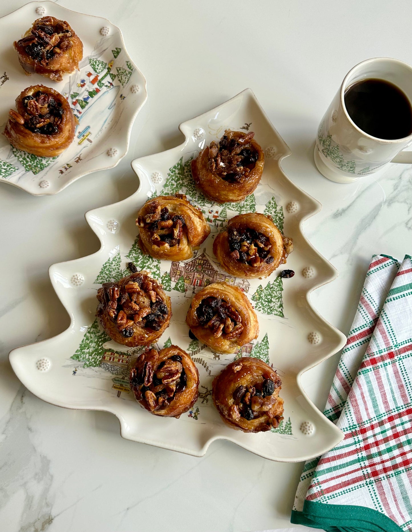 Juliska Berry & Thread North Pole 15" Tree Platter Holiday Juliska