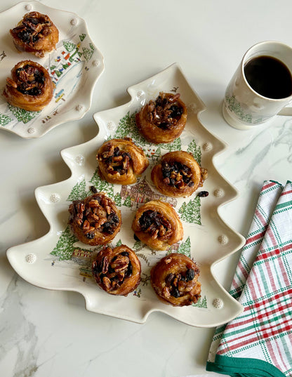 Juliska Berry & Thread North Pole 15" Tree Platter Holiday Juliska