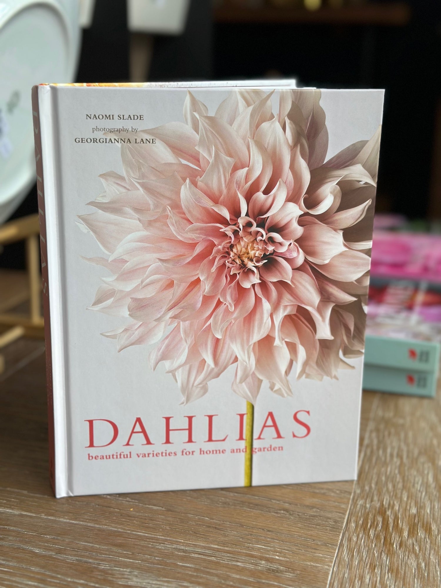 Dahlias Hardcover Book Book Gibbs Smith