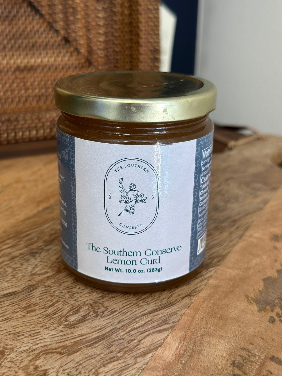 Lemon Curd Ingredients Southern Conserve