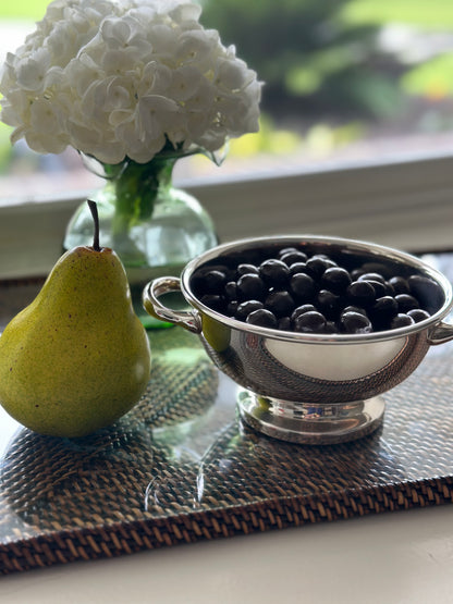 Hôtel Silver Private Label Footed Bowl With Handles