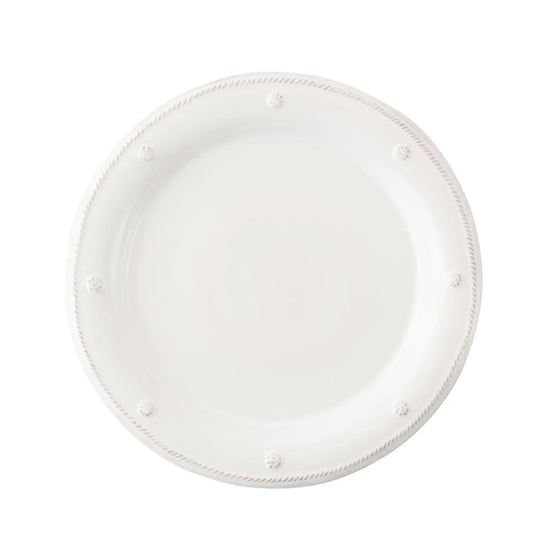 Juliska Berry & Thread Stoneware Dinner Plate - Whitewash Dinnerware Juliska