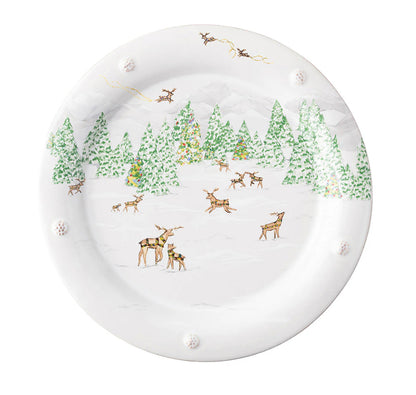 Juliska Berry & Thread North Pole Dinner Plate Holiday Juliska