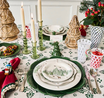 Juliska Berry & Thread North Pole Cocktail Plates - Set of 4 Holiday Juliska