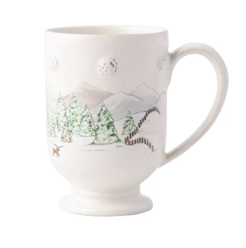 Juliska Berry & Thread North Pole Mug Holiday Juliska