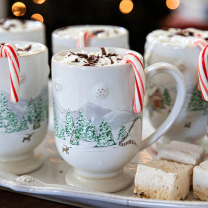 Juliska Berry & Thread North Pole Mug Holiday Juliska